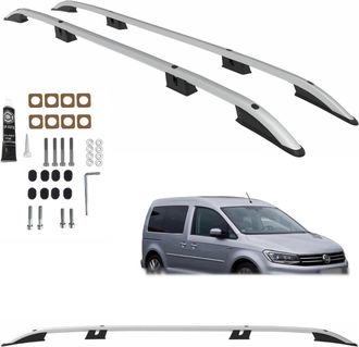 OEM Rieles De Techo Volkswagen Caddy Maxi De 2003 A 2020 Plata