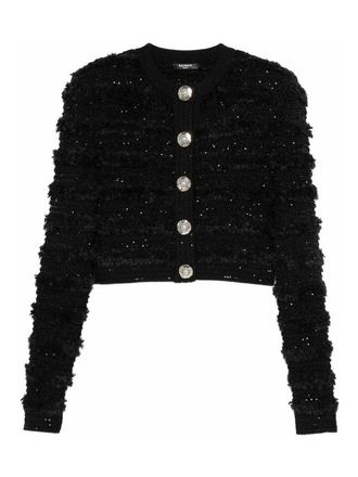 Balmain Tweed Cardigan