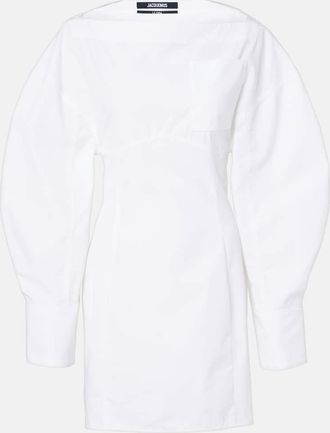 Jacquemus La Robe Chemise Casaco cotton minidress