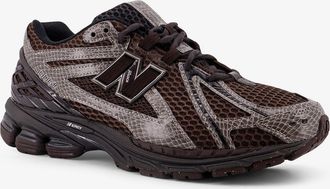 New Balance Mens Sneakers 19062 Brown Mesh Nylon-Rubber Trainers Nylon/rubber