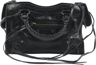 Balenciaga Handbags, female, Black, Size: ONE SIZE Le City Bag