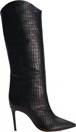 Schutz Womens Maryana Boots In Black