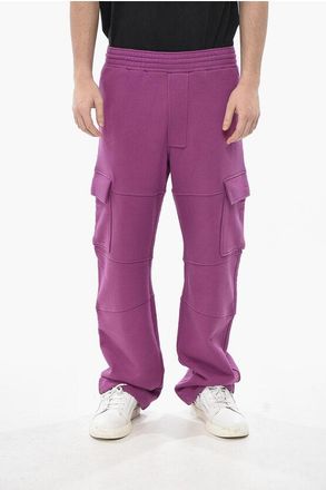 Givenchy Brushed Cotton Cargo Straight-Leg Joggers size 46