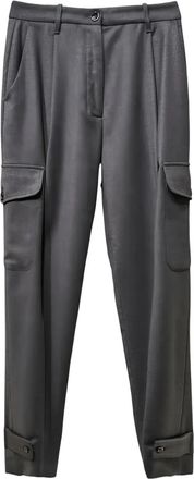 Nine In The Morning Wollen cargo broek - Grijs