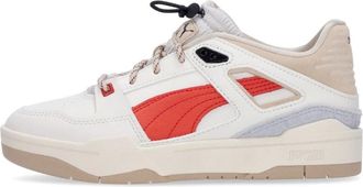 Puma Puma, Fitness, Dames, Grijs, 40 EU, Leer, Slipstream Retro Grade