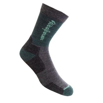 Woolpower Logo Motion Wandersocken - Unisex | grau
