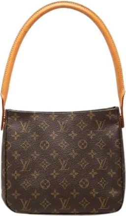 Louis Vuitton Pre-owned Looping MM - Dames - Vintage Schoudertas - Bruin - ONE Size - Vintage