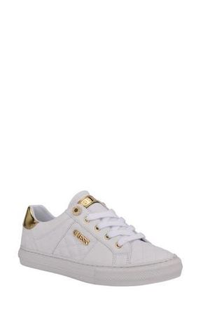 Guess Loven Sneaker in White Multi Ll at Nordstrom Rack, Size 8.5