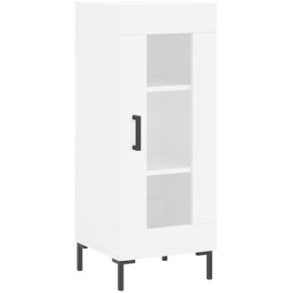 vidaXL Sideboard White 34.5x34x90 cm Engineered Wood Vidaxl