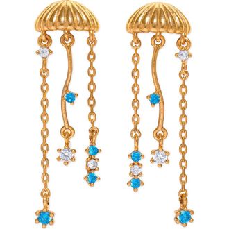 Girls Crew Jellyfish Drop Earrings in Gold at Nordstrom
