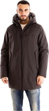 People of Shibuya Mitake Parka - Heren - Winterjassen - Bruin - L - Jassen