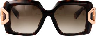 Philipp Plein Geometric Sunglasses Spp159 0722