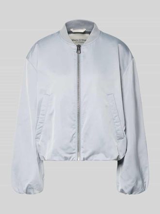 Marc O'Polo Regular Fit Blouson mit Baseball-Kragen in Hellblau, Gr&ouml;&szlig;e 34