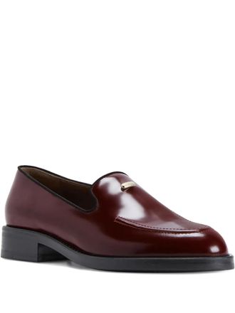 Giuseppe Zanotti Dories leather loafers - Red