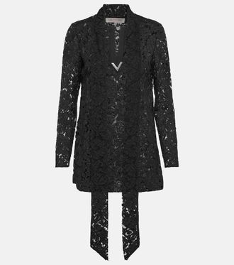 Valentino Top in pizzo guipure