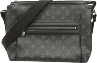Louis Vuitton Pre-owned Cross Body Bags, male, Black, Size: ONE SIZE Pre-owned Odyssey Messenger PM Shoulder Bag