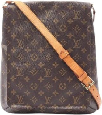 Louis Vuitton Pre-owned Cross Body Bags, female, Brown, Size: ONE SIZE Pre-owned Musette Crossbody Bag