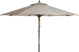 Safavieh Cannes 9 Wooden Outdoor Umbrella