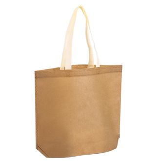 Generic Grocery Reusable Bags - Large Capacity Shopping Tote, Non-Woven Fabric Pack with Sturdy Design, Outdoor Beach Picnic Conference, Kitchen Grocery Carry