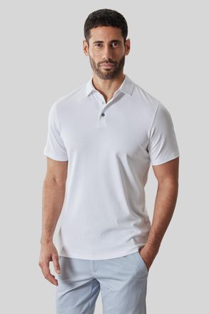 Robert Barakett The Barakett Textured Collar Polo