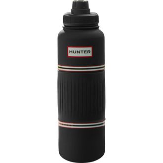 Hunter GoGrip Hydration Stainless Steel Tumbler with Carry Handle in Black at Nordstrom