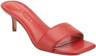 Marc Fisher Sidnee Sandal in Med Red at Nordstrom, Size 6.5