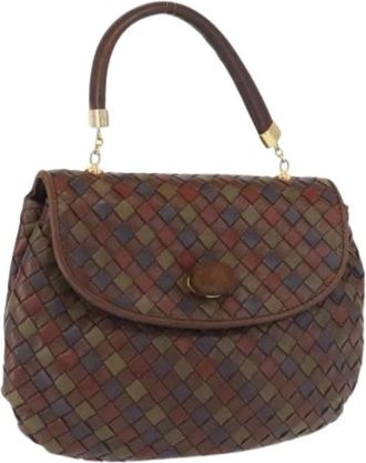 Bottega Veneta Pre-owned Handbags, female, Multicolor, Size: ONE SIZE Pre-owned Vintage Hand Bag