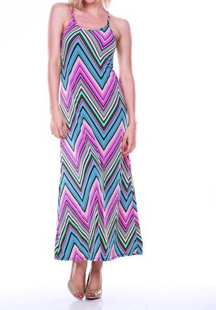 White Mark Adalina Maxi Dress In Pink