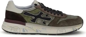 Premiata Multicolor Paneel Mick Sneakers - Heren - Sneakers - Veelkleurig - 43 EU - Su&egrave;de - Schoenen