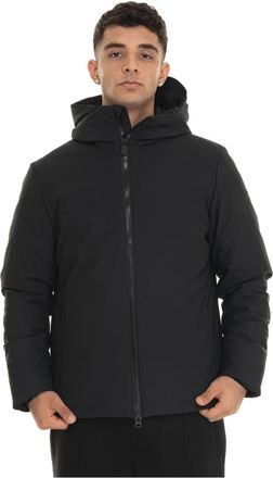 Save The Duck Hooded Sabal Jack met Ritssluiting - Heren - Winterjassen - Zwart - 2XL - Polyester - Jassen