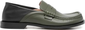 Loewe Mocassini con inserti - Verde