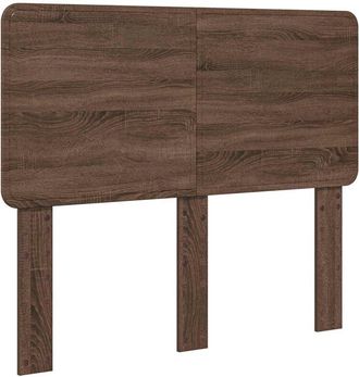 vidaXL Cabecero Roble Marr&oacute;n 135 Cm Madera Contrachapada Vidaxl