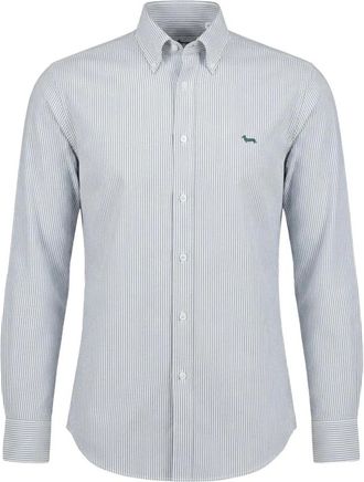 Harmont & Blaine Camisa Oxford - Shirts - Hombre - Verde - 3XL
