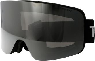 Tom Ford Shield Zonnebril - unisex - Ski Accessoires - Zwart - ONE Size - Fitness
