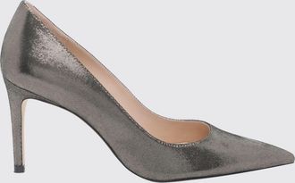 Stuart Weitzman D&eacute;collet&eacute; Power in pelle laminata con tacco a stiletto alto
