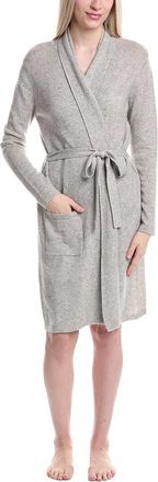 Sofiacashmere Classic Cashmere & Wool-Blend Jersey Robe
