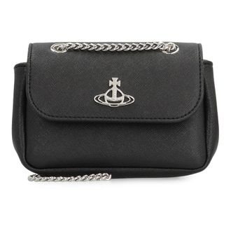 Vivienne Westwood Cross Body Bags, female, Black, Size: ONE SIZE Small Crossbody Bag