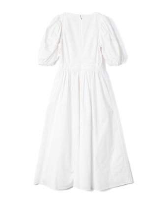Rotate Puff Sleeve Dress - White