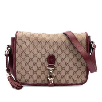 Gucci Pre-owned Gucci GG Canvas Marrakech Crossbody Ladies M4YW2UGCY7NE8M3E