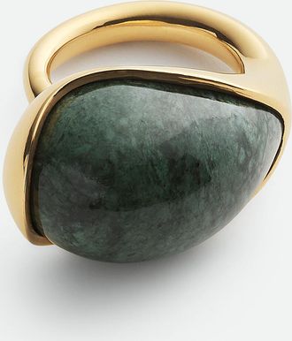 Bottega Veneta Anello Drop Grande In Marmo - Bottega Veneta