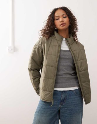Columbia Sienna Hill - Giacca trapuntata verde kaki