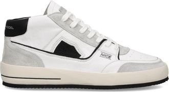 Philippe Model Nice Tennis Sneaker - Heren - Sneakers - Wit - 45 EU - Leer - Schoenen