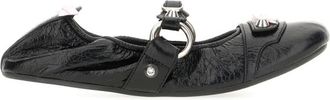 Balenciaga Ballerinas, female, Black, Size: 10 US City Flat L005