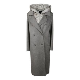 Add Abrigo Largo - Coats - Mujer - Gris - XS