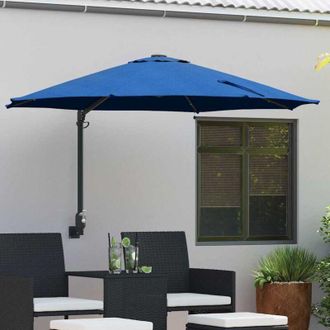 vidaXL Vidaxl - Parasol De Jard&iacute;n Manual Azul Azure 248 X 248 X 148 Cm