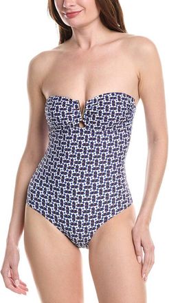 Sea Level Australia Sea Level Australia Coast V Bar Bandeau One-Piece