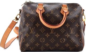 Louis Vuitton Speedy Bandouliere Bag Monogram Canvas 25 satchel - Bruin