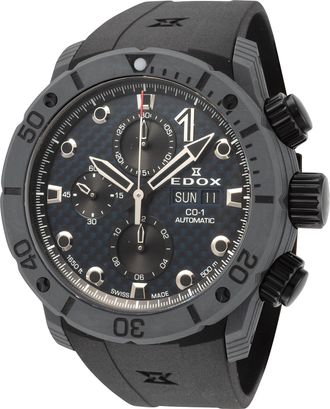 Edox Mens CO-1 45mm Automatic Watch