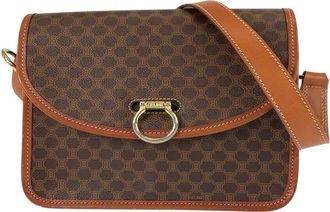 Celine Celine Vintage Macadam Shoulder Bag (Authentic Pre-Loved)