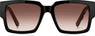 Marc Jacobs Brown Shaded Square Unisex Sunglasses MARC 739/S 080S/HA 54
